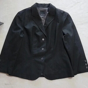 Women's The Limited Blazer, Black, Size 10, Pre-Owned